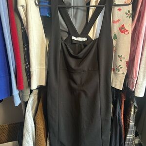Elegant Black Mini Dress